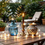 Crackle Ball Globe String Lights, 10ft, 30 LED